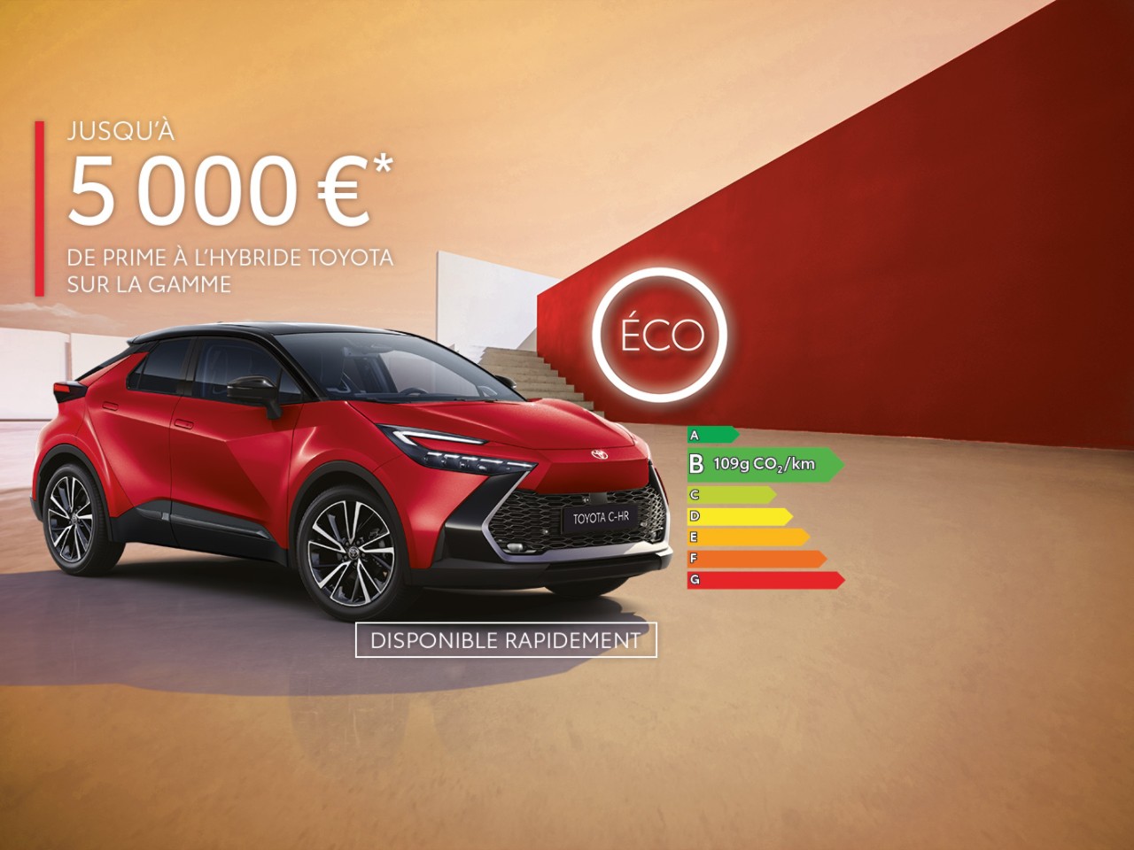 Promotion Nouveau Toyota C-HR