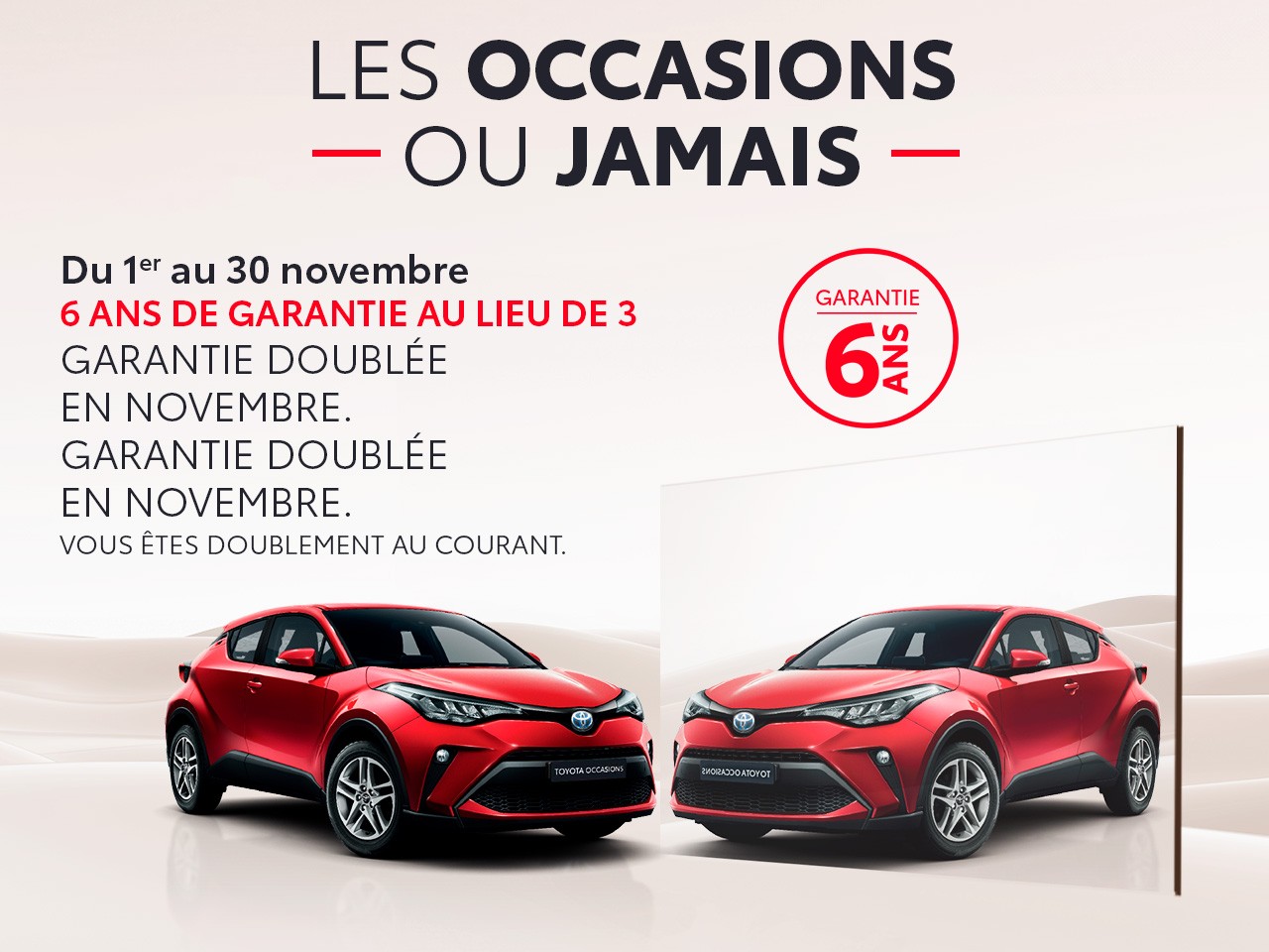 Offres du moment Toyota Occasions