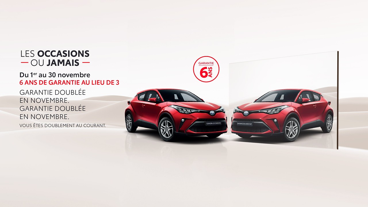 Toyota Occasions | Les Occasions ou jamais